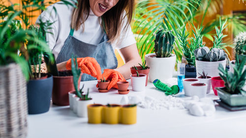 Gardening at home for stress relief during lockdown