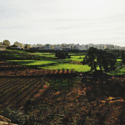 View of landscape against sky