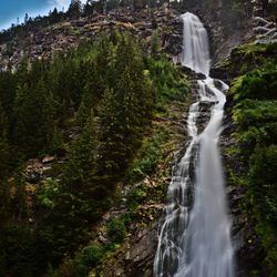 Waterfall in forest