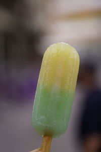 Close-up of ice cream