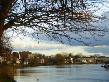 River with buildings in background