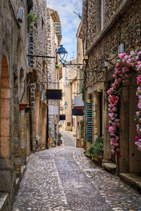 Street amidst buildings in city