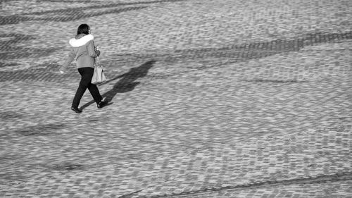 Woman on beach