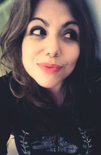 Portrait of young woman