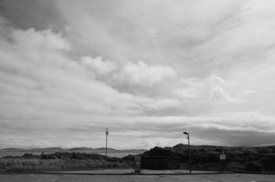 Scenic view of cloudy sky