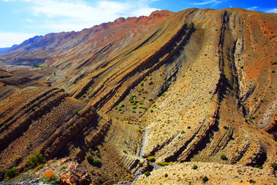 Scenic view of mountains