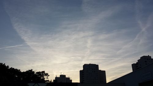 Low angle view of building against the sky