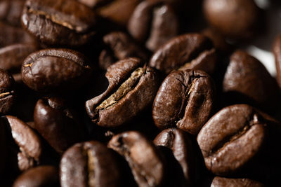 Full frame shot of coffee beans