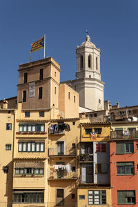 Buildings in city, , girona spain