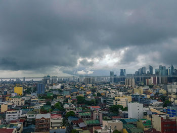 Cityscape against sky