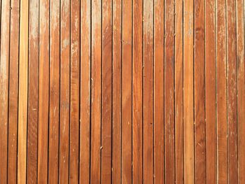 Full frame shot of wooden wall