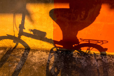 Shadow of built structure