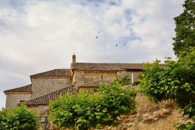 An old church in a cloudy day