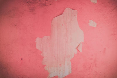 Full frame shot of pink wall