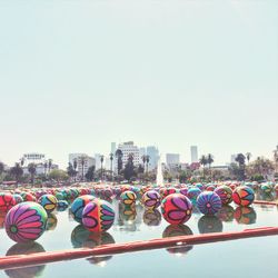 View of city against sky