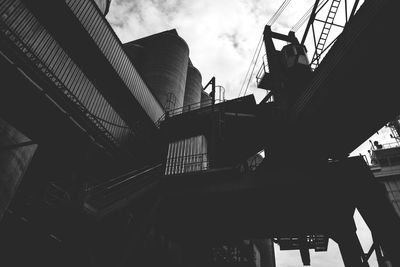 Low angle view of building against sky