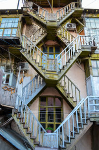 Low angle view of residential building