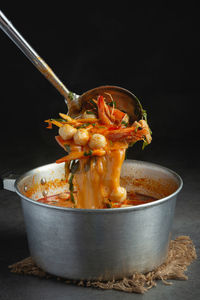 Close-up of food in container