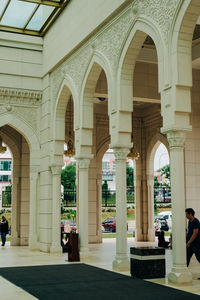 Interior of historic building