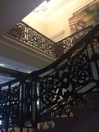 Low angle view of ceiling