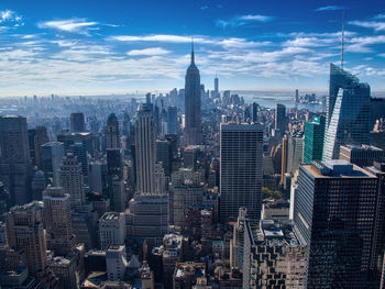 Aerial view of cityscape