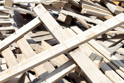 Full frame shot of wooden wall