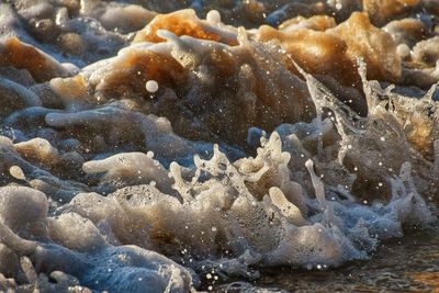 Close-up of water in sea