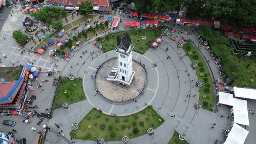 town square