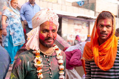 Portrait of young couple