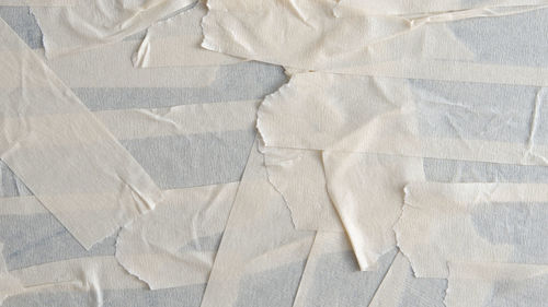 Full frame shot of crumpled paper