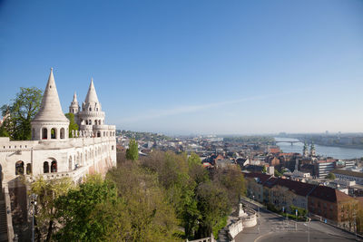 Historic building in city against sky