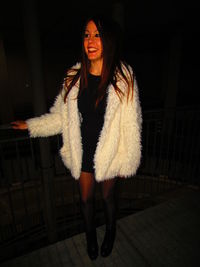 Portrait of a smiling young woman