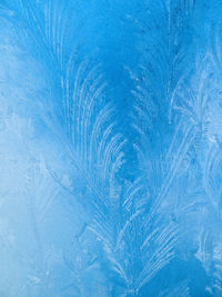 Full frame shot of frozen swimming pool