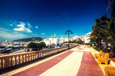 Walkway leading to built structure