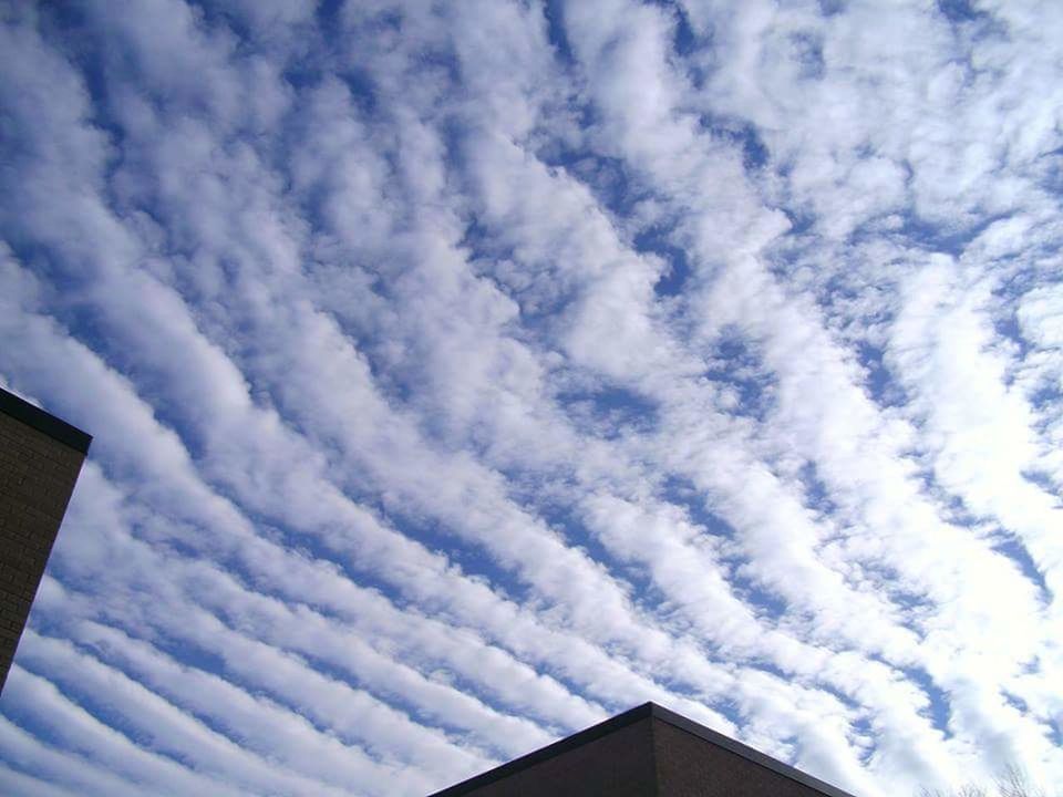 LOW ANGLE VIEW OF SKY OVER CLOUDS