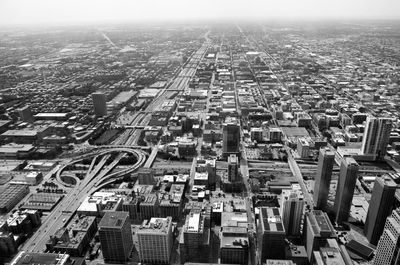 Aerial view of cityscape