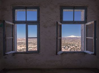 Close-up of window
