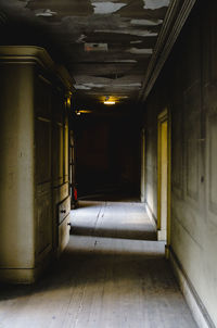 Corridor of building