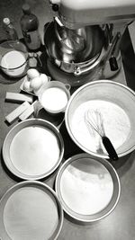 Close-up of food on table