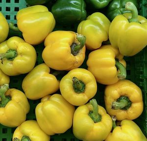 Close-up of bell peppers