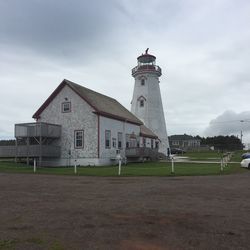 View of built structure against sky