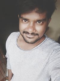 Portrait of young man