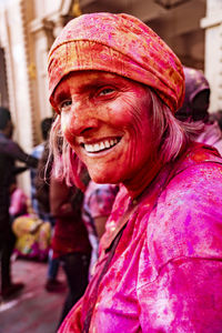 Portrait of a smiling young woman