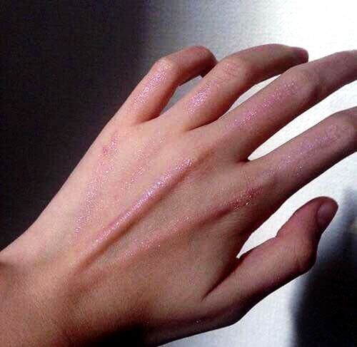 human hand, human body part, close-up, adult, indoors, people, one person, child, fingernail, nail polish, day, one man only