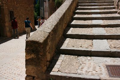 View of brick wall