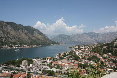 View of cityscape against sky