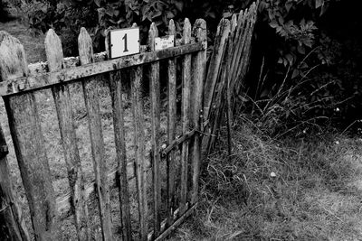 Close-up of old building