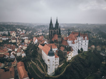 Aerial view of cityscape