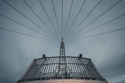 Low angle view of building against sky