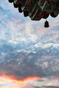 Low section of tree against sky